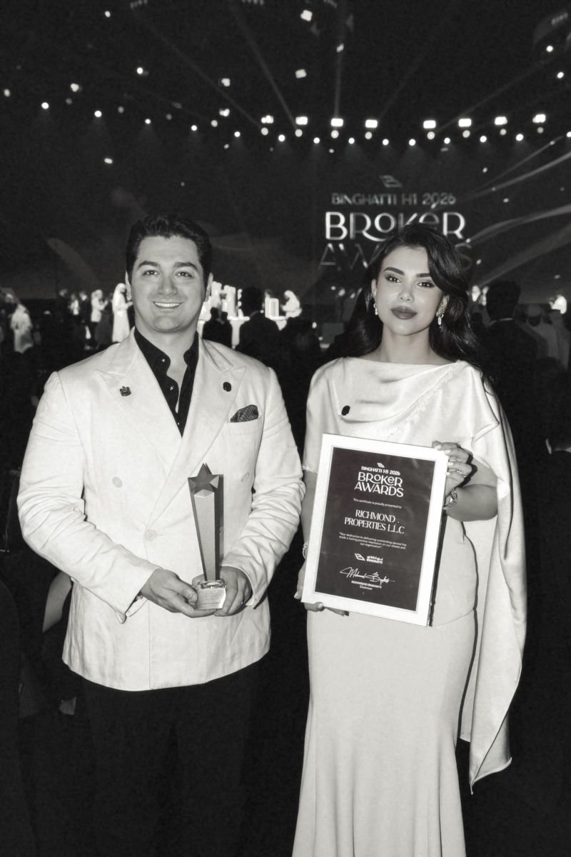 L’équipe Richmond Properties lors de la remise d’un prix