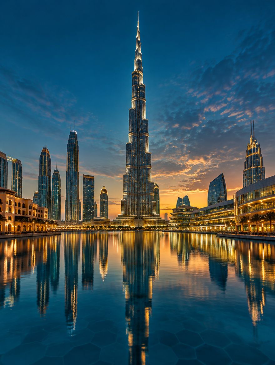 Le Burj Khalifa à Downtown Dubaï